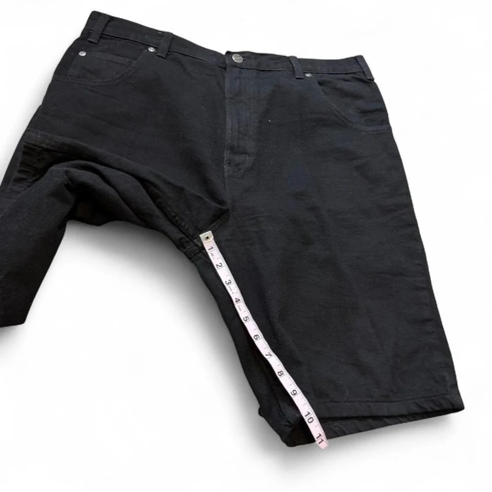 Vintage 90s Sonoma Black Denim Shorts, Men's Size 36